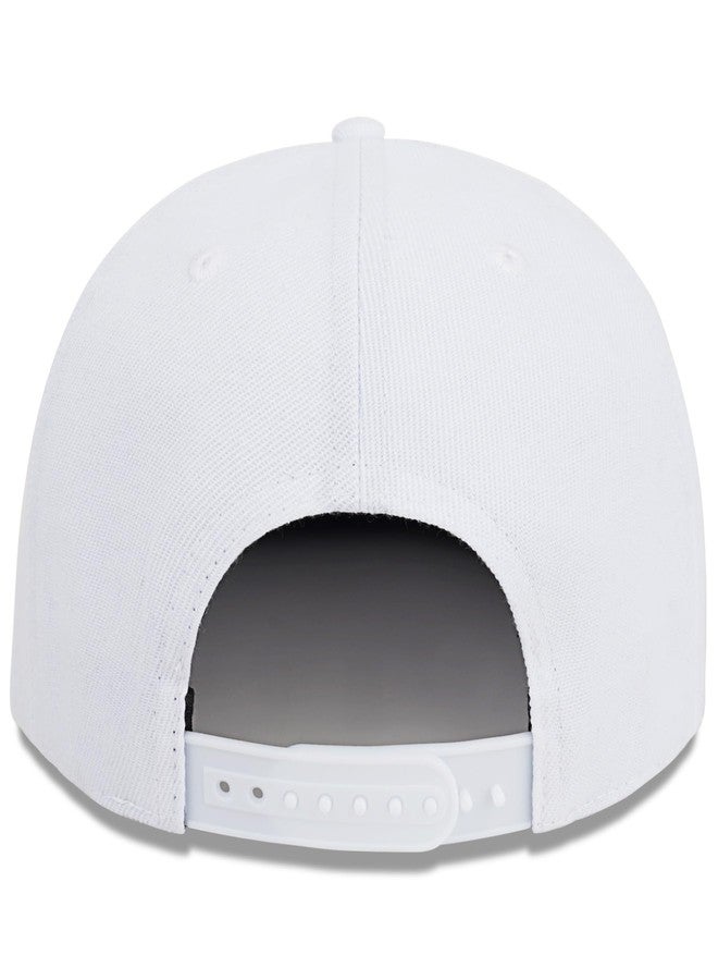 MixYoke American Flag Snapback Hats - Flat Bill Brim Hat for Men Women - Breathable & Adjustable Fit for Casual Wear-White - Image 5
